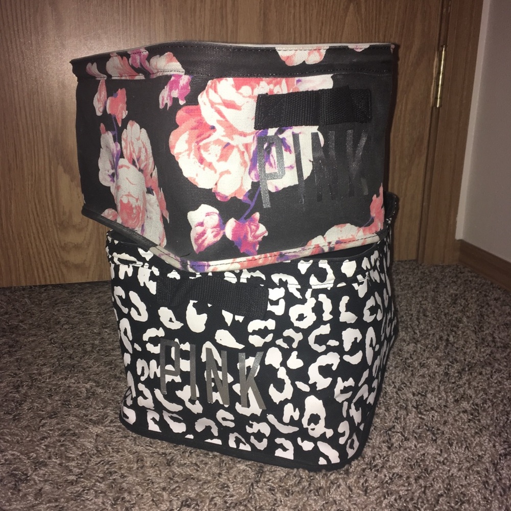 Victoria's Secret PINk storage bins